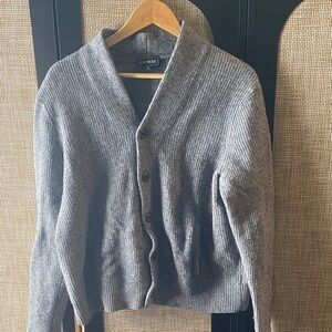 Express Charcoal Men's Cardigan Sweater